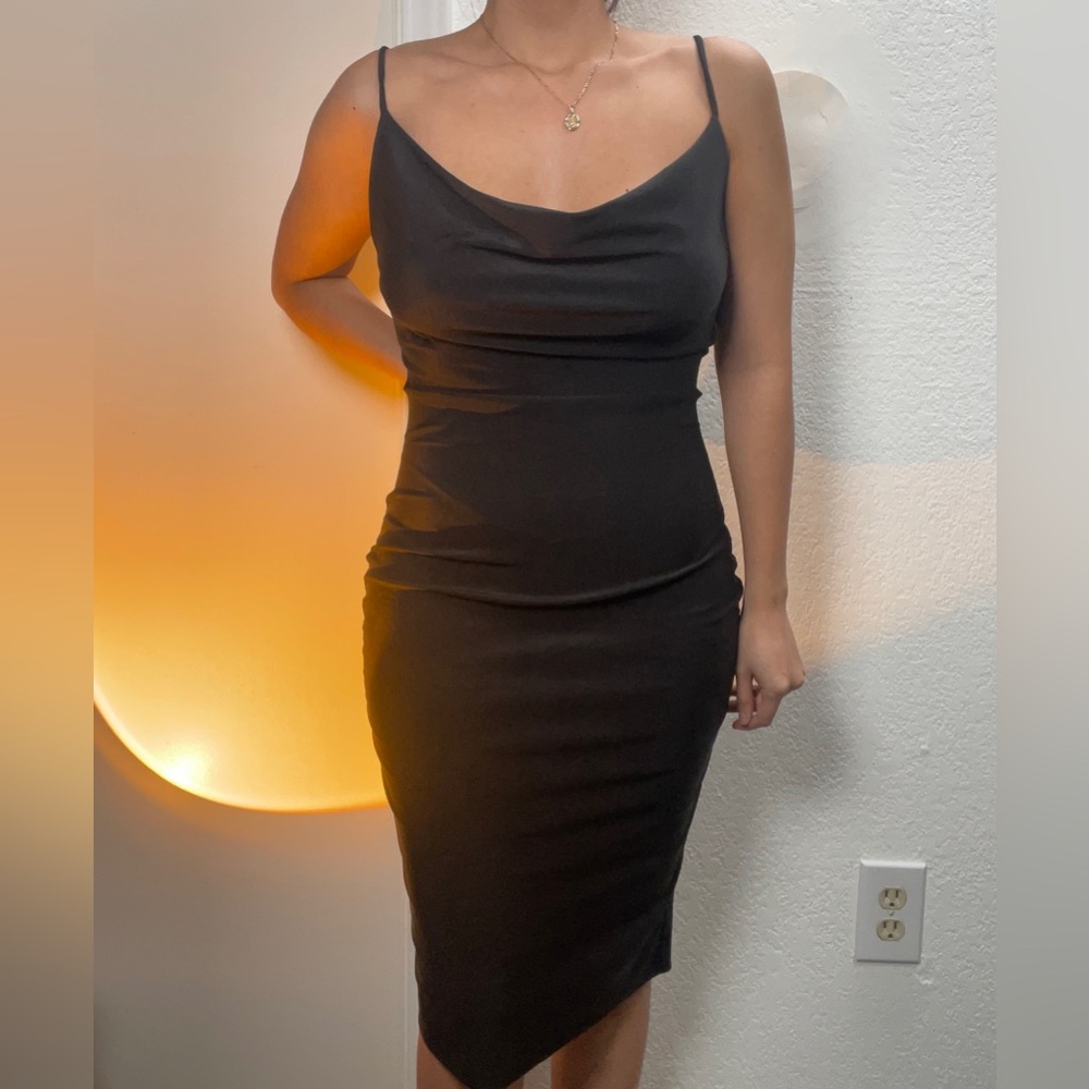 Short black dress. Worn once